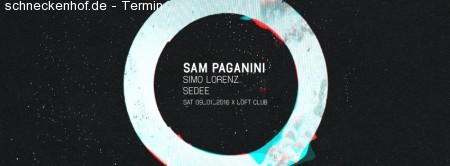 Sam Paganini Werbeplakat