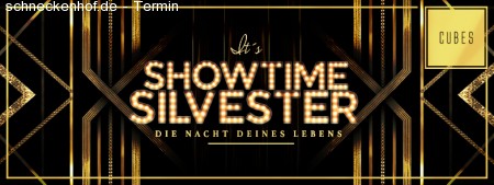 Showtime – Silvester im CUBES Werbeplakat