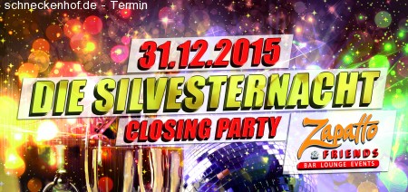 Die Silvesternacht - Closing Party Werbeplakat