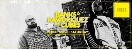 Banks & Rawdriguez im CUBES Werbeplakat