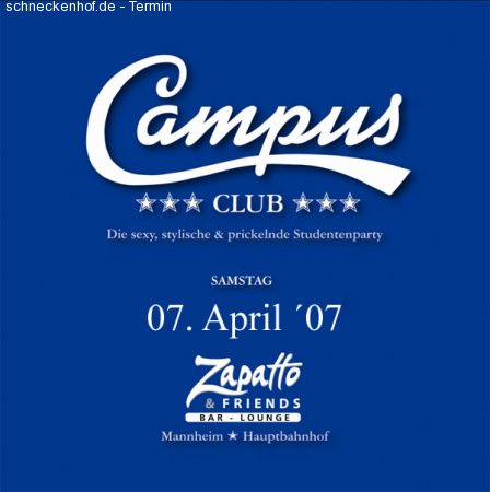 Campus Club XXX Werbeplakat