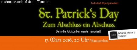 St. Patrick's Day: Die Katakomben Werbeplakat