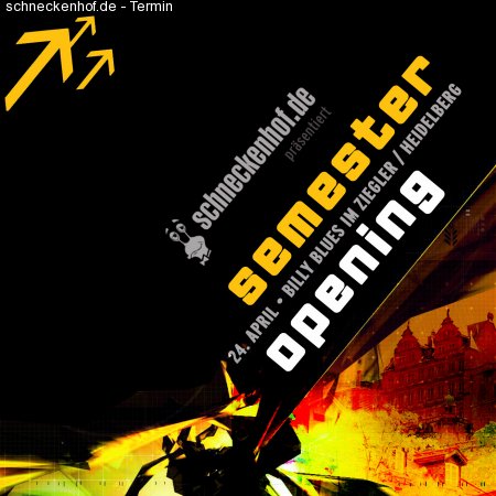 sh.de Semester Opening HD Werbeplakat