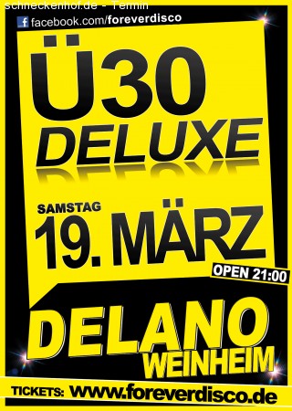 Ü30 Deluxe Werbeplakat