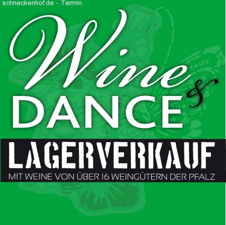 Wine & Dance Werbeplakat