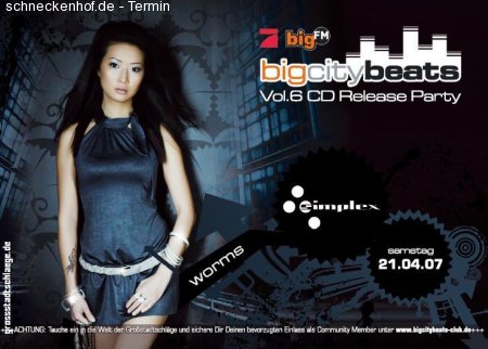 BigCityBeats Vol.6 in Worms Werbeplakat