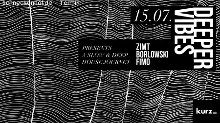 Deeper Vibes - A Deep House Journey Werbeplakat