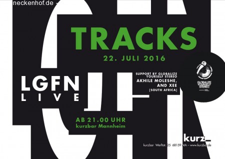 Tracks - LGFN Live supported by GYStereo Werbeplakat