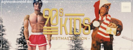 90s Kids - Christmas Edition Werbeplakat