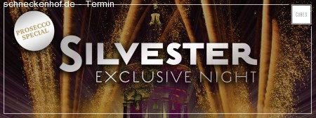 Silvester Exclusive Night | CUBES CLUB Werbeplakat