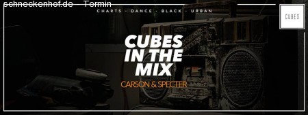 Carson & Specter | CUBES in the Mix Werbeplakat