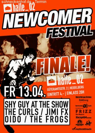 Newcomer Festival Werbeplakat