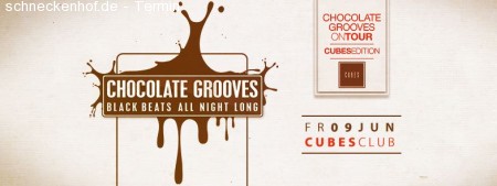 CHOCOLATGROOVES|Cubes Club Werbeplakat