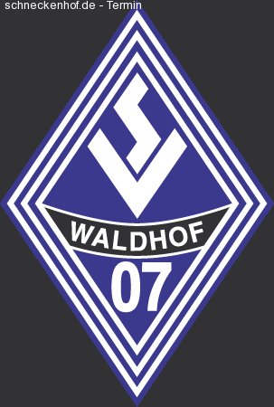 Waldhof Mannheim - FCN Gmünd Werbeplakat