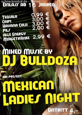 ABIpres. Mexican Ladies  Night Werbeplakat