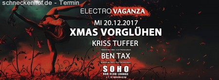 Electrovaganza ♥ XMAS Vorglühen 2017 Werbeplakat